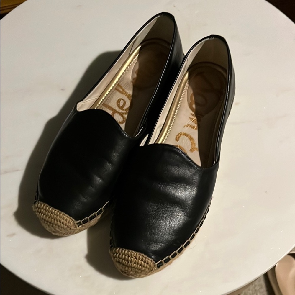 Black Sam Edelman Kesia Espadrille Flats